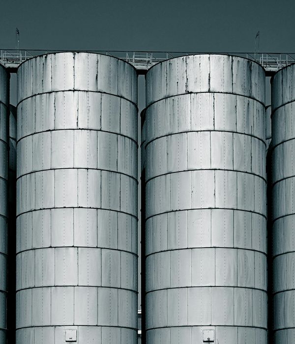 Large manufacturing facility with modern production infrastructure